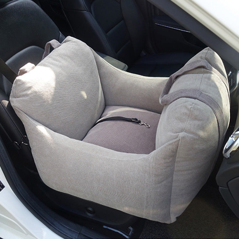Panier de Voiture Cocon pour Chien et Chat : Trajets Doux et Sécurisés