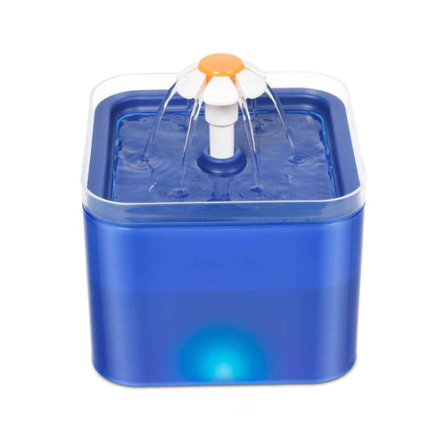 Fontaine à Eau LED pour Chat et Chien : Hydratation Fraîche en Continu