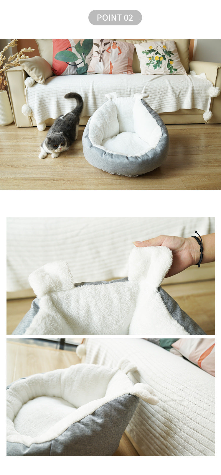 Capsule Cocon pour Chat : Un Refuge Douillet et Apaisant