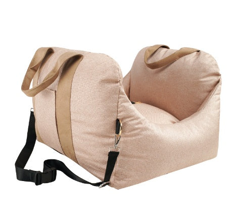Panier de Voiture Cocon pour Chien et Chat : Trajets Doux et Sécurisés