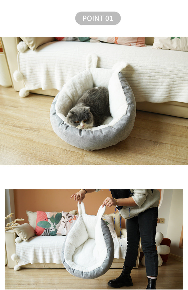 Capsule Cocon pour Chat : Un Refuge Douillet et Apaisant