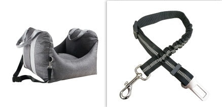 Panier de Voiture Cocon pour Chien et Chat : Trajets Doux et Sécurisés
